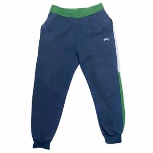 Stussy 3-Tone Embroidered Logo Sweatpants